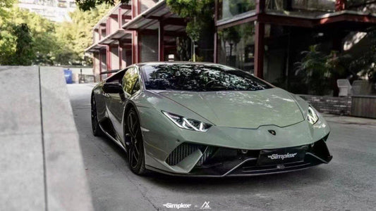 Aero Republic Performante Style Carbon Front Bumper For Lamborghini Huracan LP580 LP610 - Performance SpeedShop