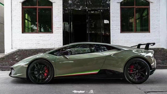 Aero Republic Performante Style Carbon Front Bumper For Lamborghini Huracan LP580 LP610 - Performance SpeedShop