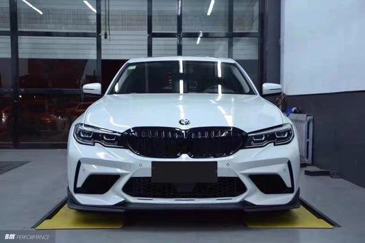 BMW 3 Series 330i M340i G20 G21 Pre-LCI 2020-2022 with Aftermarket Parts - PP Front Bumper from Aero Republic