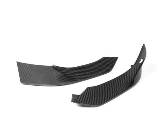 Aero Republic Pre-preg Carbon Fiber Front Splitter Cover Trim For BMW 8 Series G14 G15 G16 840i M850i - Performance SpeedShop