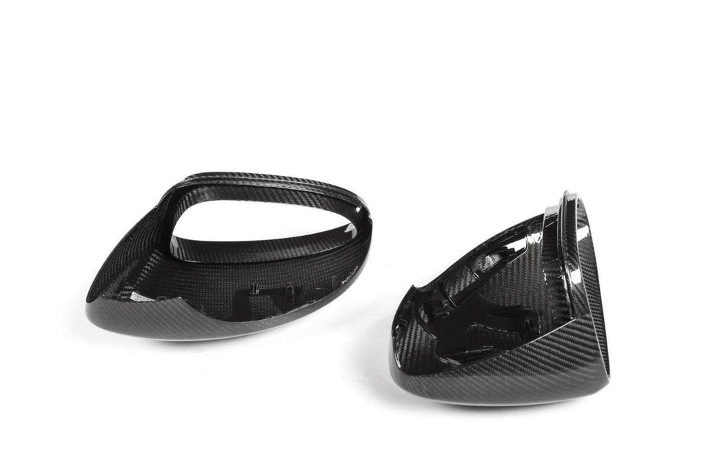 Aero Republic Pre-preg Carbon Fiber Mirror Caps Replacement for Porsche Panamera 971 - Performance SpeedShop