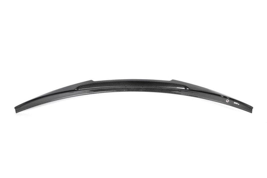 Audi RS5 S5 A5 B9 2017 2018 2019 2020 2021 2022 2023 2024 with Aftermarket Parts - M4 Style Rear Lip Spoiler Pre-preg Carbon Fiber from Aero Republic