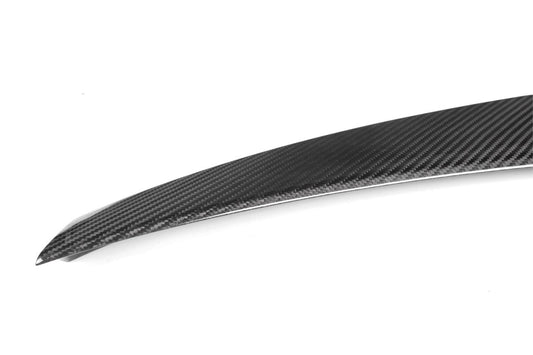 Audi S6 A6 C8 2019 2020 2021 2022 2023 2024 with Aftermarket Parts - M4 Style Rear Lip Spoiler Pre-preg Carbon Fiber from Aero Republic