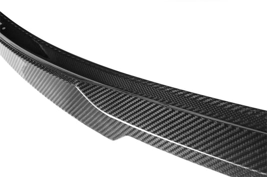 Audi S6 A6 C8 2019 2020 2021 2022 2023 2024 with Aftermarket Parts - M4 Style Rear Lip Spoiler Pre-preg Carbon Fiber from Aero Republic