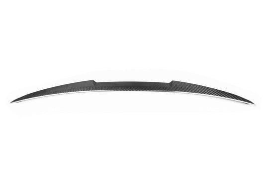 Audi S6 A6 C8 2019 2020 2021 2022 2023 2024 with Aftermarket Parts - M4 Style Rear Lip Spoiler Pre-preg Carbon Fiber from Aero Republic