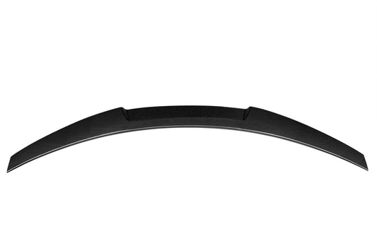 BMW 4 Series M440 430 G22 2020 2021 2022 2023 2024 & M4 G82 2021 2022 2023 2024 with Aftermarket Parts - M4 Style Rear Lip Spoiler Pre-preg Carbon Carbon Fiber from Aero Republic