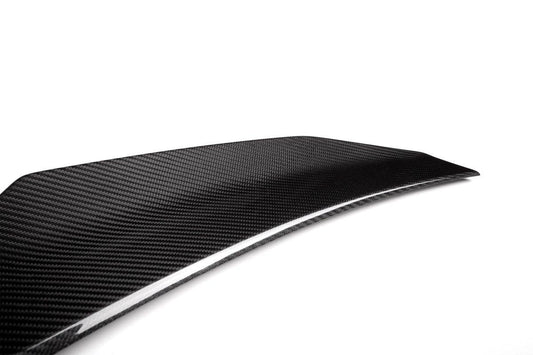 BMW 4 Series M440 430 G22 2020 2021 2022 2023 2024 & M4 G82 2021 2022 2023 2024 with Aftermarket Parts - PSM Style Rear Lip Spoiler Pre-preg Carbon Carbon Fiber from Aero Republic