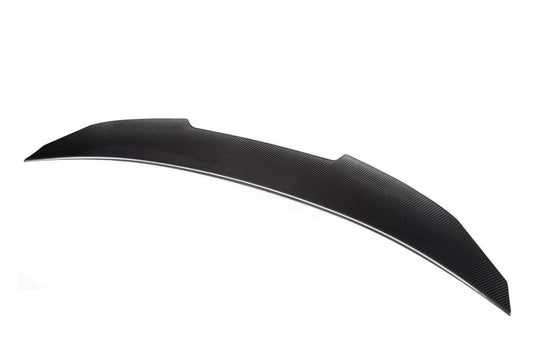 BMW 4 Series M440 430 G22 2020 2021 2022 2023 2024 & M4 G82 2021 2022 2023 2024 with Aftermarket Parts - PSM Style Rear Lip Spoiler Pre-preg Carbon Carbon Fiber from Aero Republic