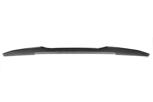 Audi S4 A4 B9  2018 2019 2020 2021 2022 2023 2024 with Aftermarket Parts - PSM Style Rear Lip Spoiler Pre-preg Carbon Fiber from Aero Republic