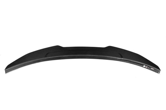 Audi S4 A4 B9  2018 2019 2020 2021 2022 2023 2024 with Aftermarket Parts - PSM Style Rear Lip Spoiler Pre-preg Carbon Fiber from Aero Republic