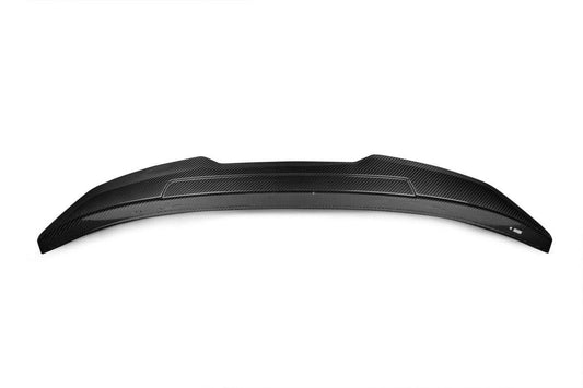 Audi S6 A6 C8 2019 2020 2021 2022 2023 2024 with Aftermarket Parts - PSM Style Rear Lip Spoiler Pre-preg Carbon Fiber from Aero Republic