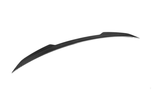 Mercedes Benz C-Class C63S C63 C43 AMG C300 W206 2021 2022 2023 2024 with Aftermarket Parts - X Style Rear Lip Spoiler Pre-preg Carbon Fiber from Aero Republic