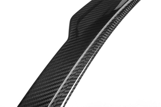 Mercedes Benz C-Class C63S C63 C43 AMG C300 W206 2021 2022 2023 2024 with Aftermarket Parts - X Style Rear Lip Spoiler Pre-preg Carbon Fiber from Aero Republic