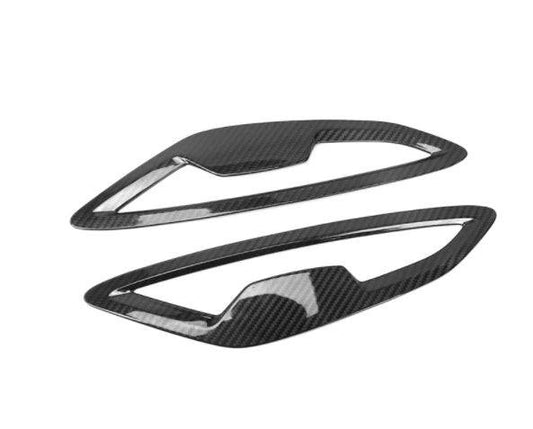 Aero Republic Pre-preg Carbon Fiber Side Fender Vent Trim For BMW 8 Series G14 G15 G16 840i M850i - Performance SpeedShop