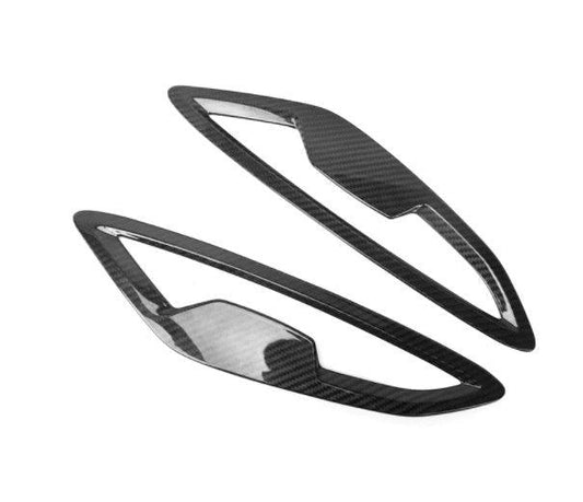 Aero Republic Pre-preg Carbon Fiber Side Fender Vent Trim For BMW 8 Series G14 G15 G16 840i M850i - Performance SpeedShop