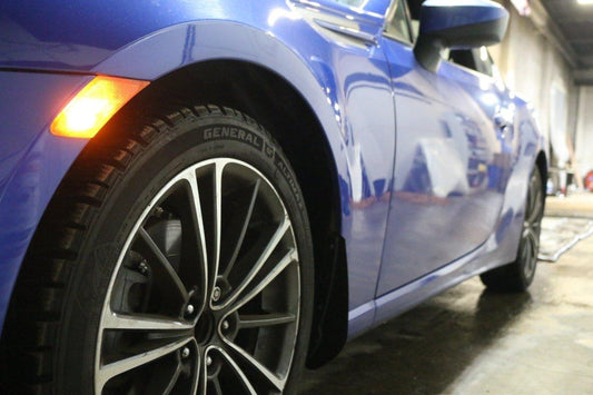 Aero Republic Scion FRS, Toyota GT86 Carbon Fiber Front Arch Guards Mud Flaps (1 Pair) - Performance SpeedShop