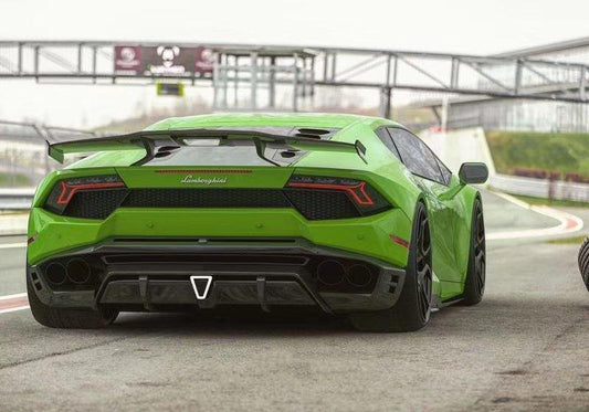 Aero Republic SD Style Carbon Fiber Rear Bumper & Diffuser For Lamborghini Huracan LP580 LP610 - Performance SpeedShop