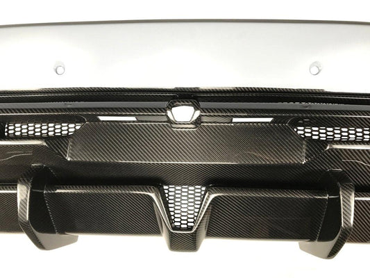 Aero Republic SD Style Carbon Fiber Rear Bumper & Diffuser For Lamborghini Huracan LP580 LP610 - Performance SpeedShop