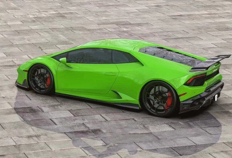 Aero Republic SD Style Carbon Fiber Spoiler For Lamborghini Huracan LP580 LP610 - Performance SpeedShop