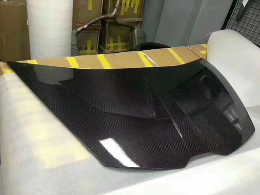 Aero Republic Ten Style Carbon Fiber Hood For Lamborghini Huracan LP580 LP610 - Performance SpeedShop