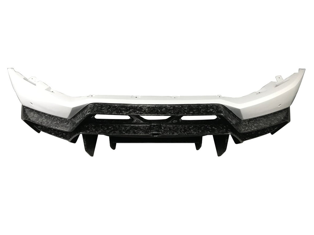 Aero Republic V Style Carbon Fiber Rear Bumper & Diffuser For Lamborghini Huracan LP580 LP610 - Performance SpeedShop