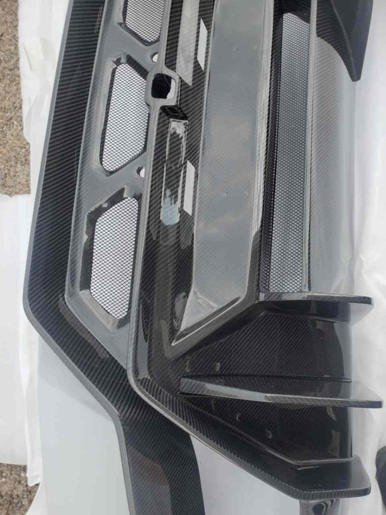 Aero Republic V Style Carbon Fiber Rear Bumper & Diffuser For Lamborghini Huracan LP580 LP610 - Performance SpeedShop