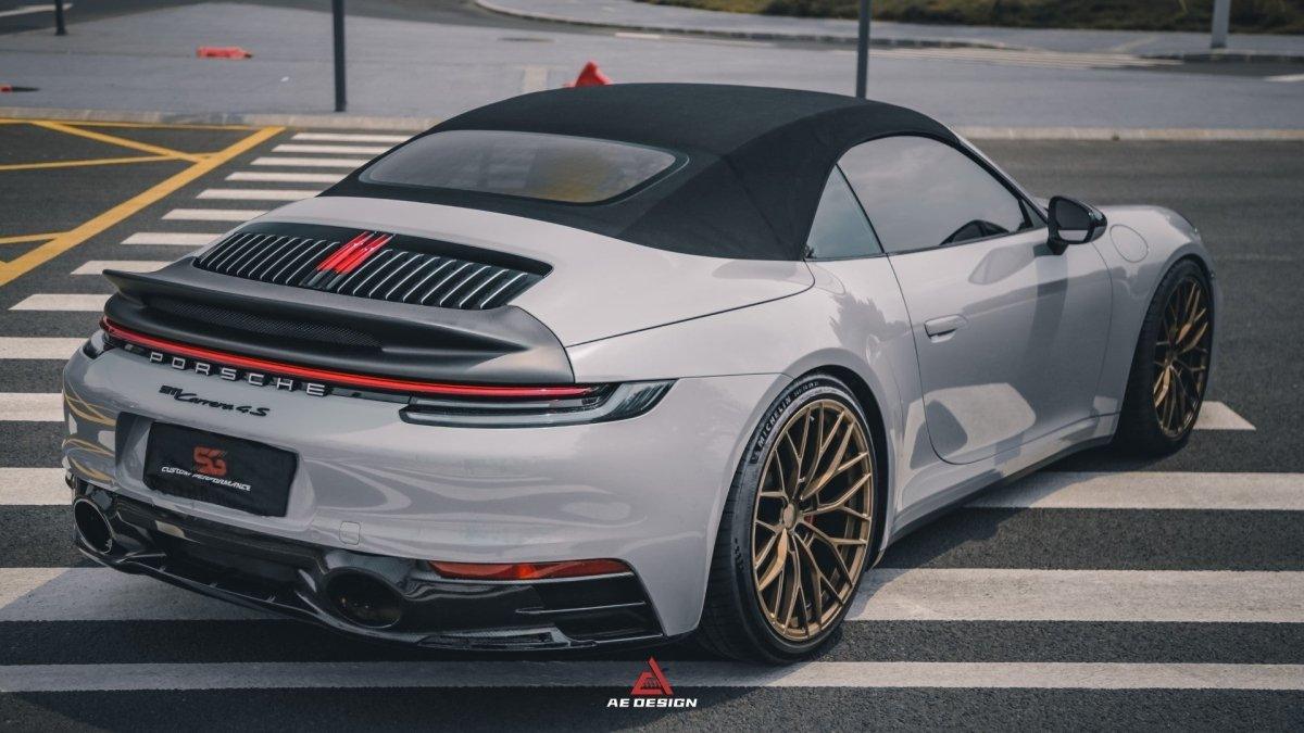 Brabus 992 Rear Spoiler Porsche 911 992.1 992.2 2020-ON Aftermarket Parts - ArmorExtend ...