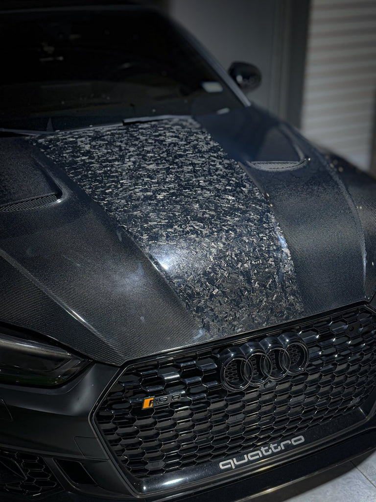 Armorextend AE Design Carbon Fiber Double-Sided Hood Bonnet For Audi RS5 S5  A5 B9 B9.5