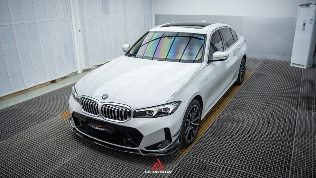 Armorextend AE Design Carbon Fiber Front Bumper Canards for BMW 3 Series G20 330i M340i 2023-ON LCI - Performance SpeedShop