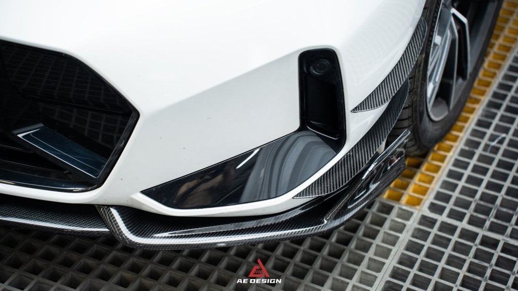 Armorextend AE Design Carbon Fiber Front Bumper Canards for BMW 3 Series G20 330i M340i 2023-ON LCI - Performance SpeedShop