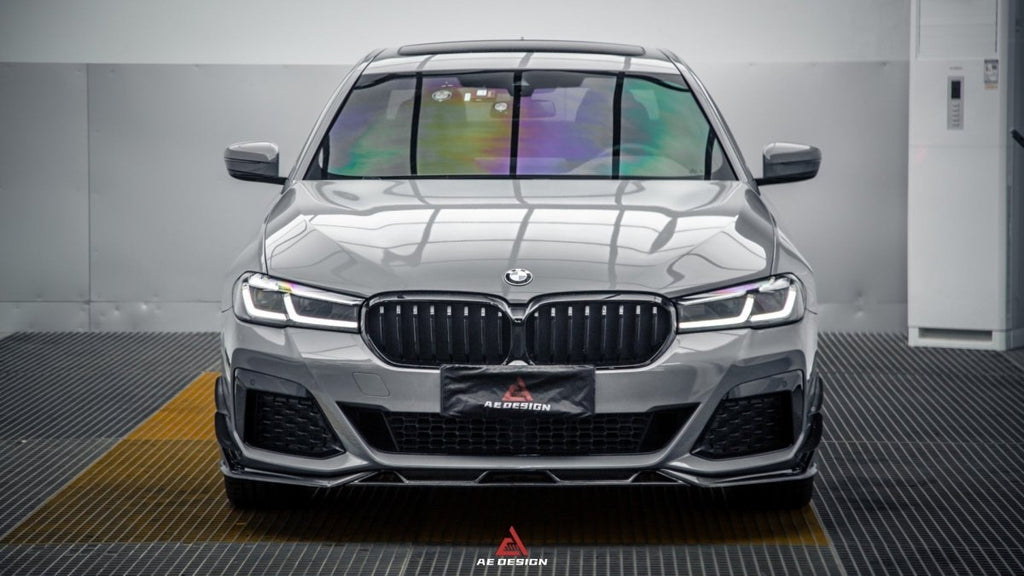 Armorextend AE Design Carbon Fiber Front Bumper Canards for BMW G30 540i M550i 2021-ON LCI - Performance SpeedShop