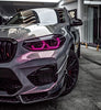BMW X3M X3MC F97 Pre-LCI 2019-2021X4M X4MC F98 Pre-LCI 2019-2021 with Aftermarket Parts - AE V1 style Carbon Fiber Front Canards from ArmorExtend