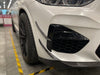 BMW X3M X3MC F97 Pre-LCI 2019-2021 X4M X4MC F98 Pre-LCI 2019-2021 with Aftermarket Parts - AE V2 Style Carbon Fiber Front Canards from ArmorExtend