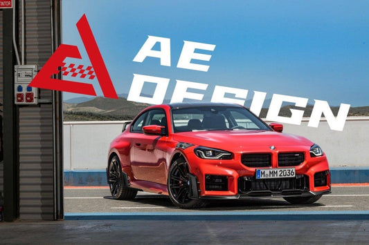 BMW M2 & M2C G87 2023 2024 with Aftermarket Parts - AE Style Front Fenders Carbon Fiber from ArmorExtend