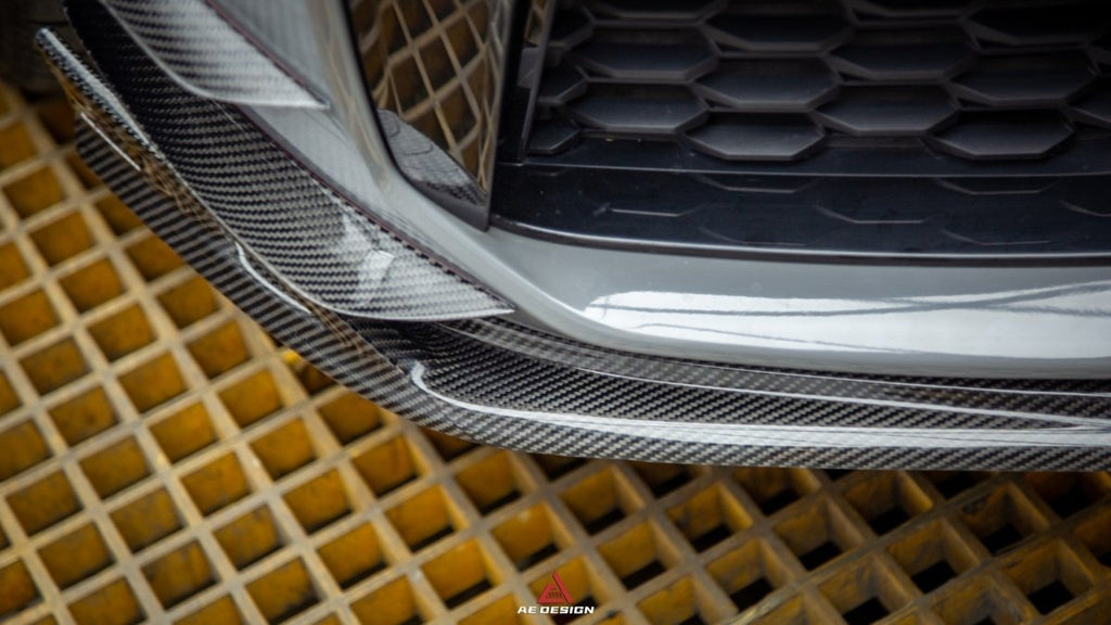 BMW G30 LCI Carbon Fiber Front Lip Spoiler