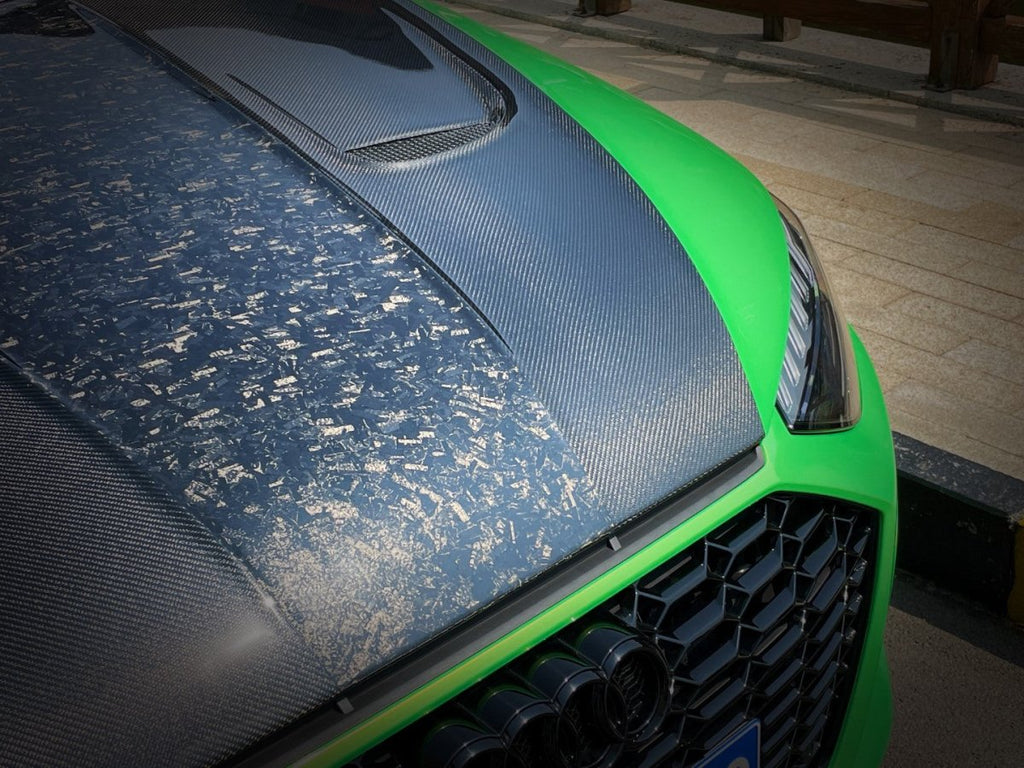 Armorextend AE Design Carbon Fiber Double-Sided Hood Bonnet For Audi R –  Carbon Showroom