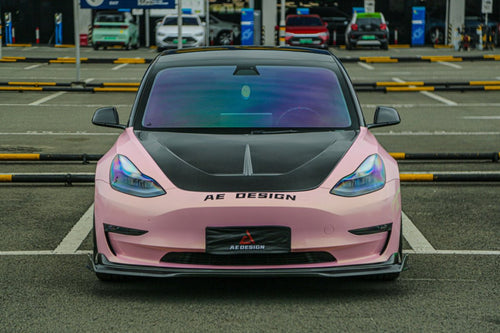 Armorextend AE Design Carbon Fiber Hood Bonnet for Tesla Model 3 / Performance - Performance SpeedShop
