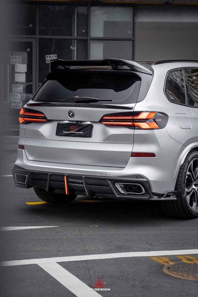 Armorextend AE Design Carbon Fiber Rear Diffuser & Canards for BMW X5 G05 M50i X/S Drive 40i - Performance SpeedShop
