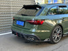 Armorextend AE Design Carbon Fiber Rear Diffuser & Canards Ver.2 for Audi S4 B9.5 2020-ON - Performance SpeedShop