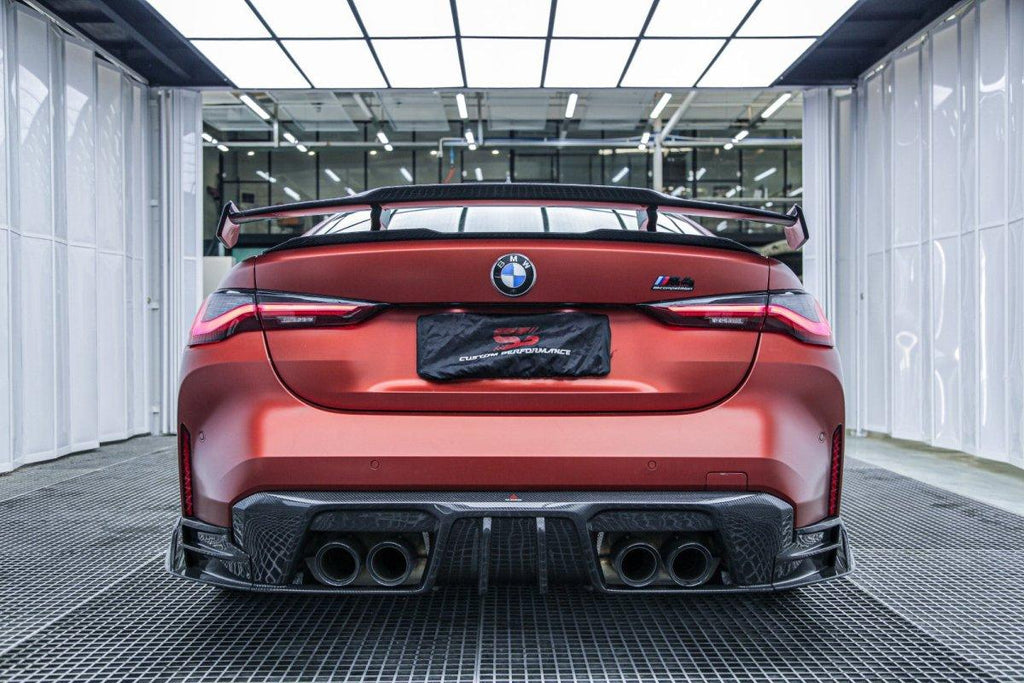 Armorextend AE Design Carbon Fiber Rear Diffuser V1 for BMW G82 G83 M4 2021-ON - Performance SpeedShop