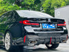 Armorextend AE Design Carbon Fiber Rear Diffuser V2 for BMW M5 F90 G30 540i M550i 2017-ON - Performance SpeedShop