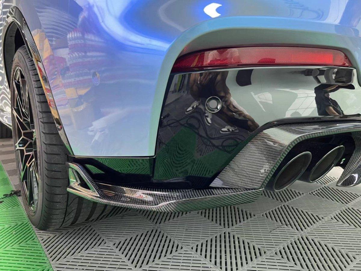 X4m Rear Diffuser BMW X4M X4MC F98 Aftermarket Parts - ArmorExtend Rear Diffuser Carbon ...