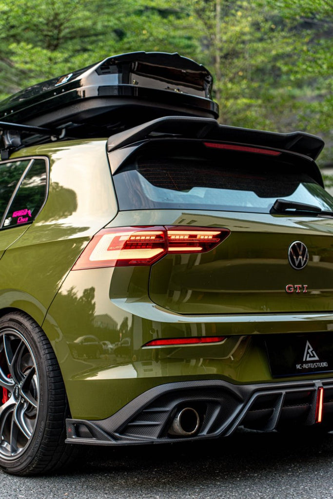 ArmorExtend " AE Design " Carbon Fiber Rear Roof Spoiler for Volkswagen GTI MK8 & R-line - Performance SpeedShop