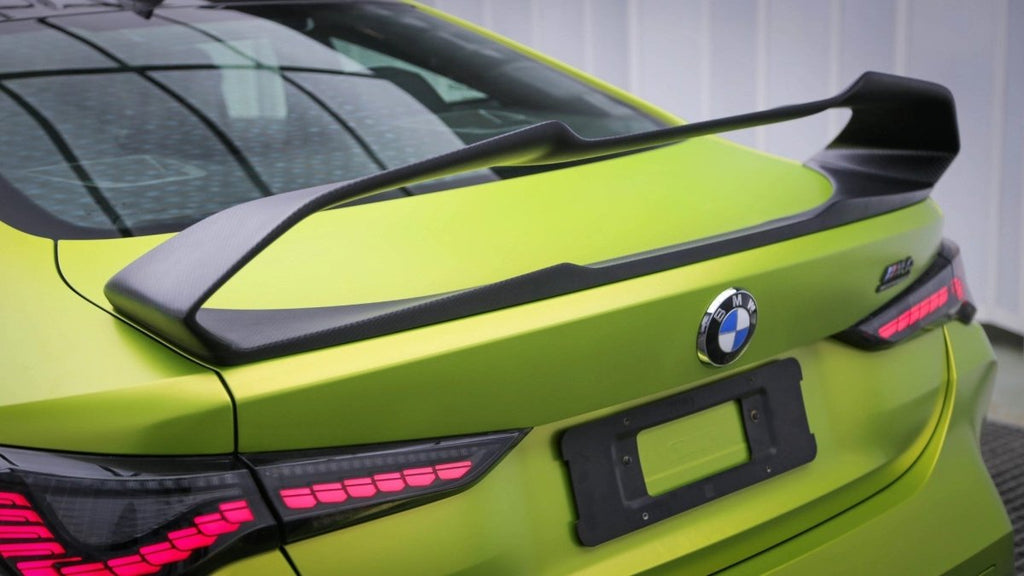 M4 Rear Wing BMW M4 G82 & 4 Series Aftermarket Parts - ArmorExtend Carbon Rear Wing ...