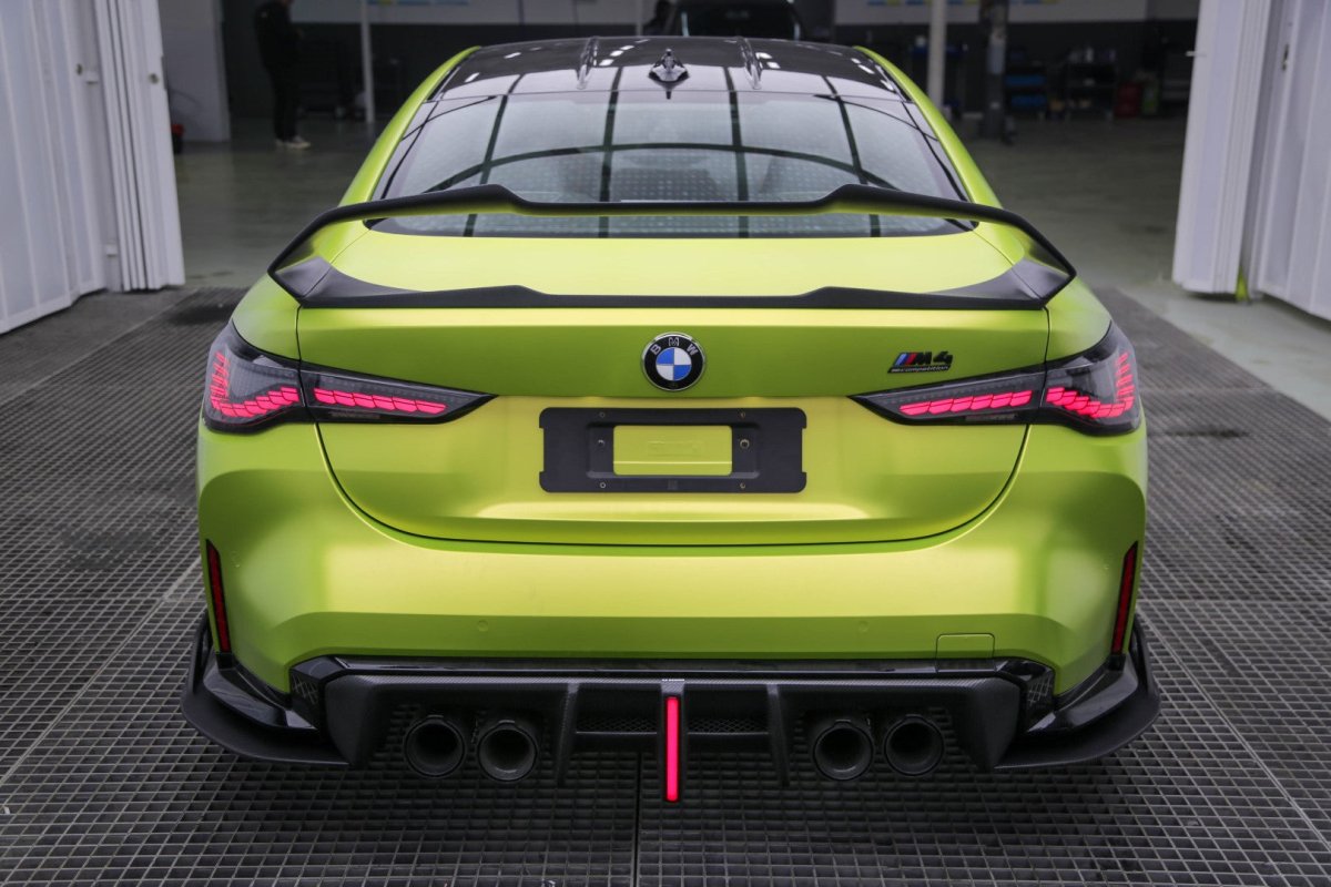 M4 Rear Wing BMW M4 G82 & 4 Series Aftermarket Parts - ArmorExtend Rear Wing Carbon ...