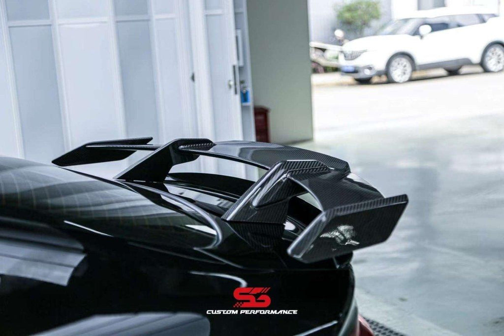 Audi 100 Rear Wing Armorextend ART Carbon Fiber Rear Spoiler Wing For Audi RS5 S5 A5 B9 B9 ...
