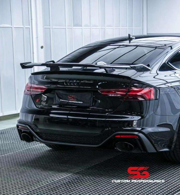 Armorextend ART Carbon Fiber Rear Spoiler Wing For Audi RS5 S5 A5 B9 B9 ...