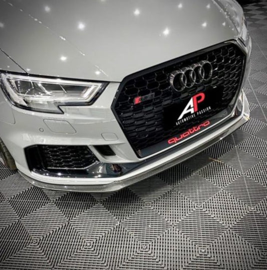 Automotive Passion Audi RS3 8V Dry Carbon Fiber Front Splitter