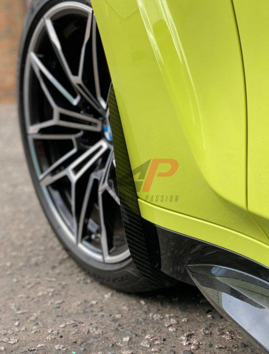 Automotive Passion BMW G80 M3/ G82 G83 M4 Front & Rear Carbon Fiber Arch Guards Mud Flaps PACKAGE - Performance SpeedShop