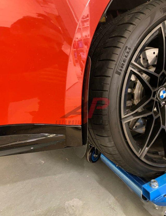 Automotive Passion BMW G80 M3/ G82 G83 M4 Front & Rear Carbon Fiber Arch Guards Mud Flaps PACKAGE - Performance SpeedShop